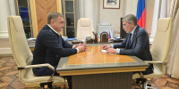 Дмитрий Миляев встретился с Помощником Президента РФ Алексеем Дюминым - ИА Новомосковск Сегодня