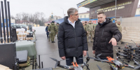 Дмитрий Миляев передал военнослужащим новую партию техники и оборудования - ИА Новомосковск Сегодня