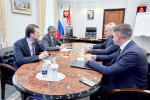 Дмитрий Миляев встретился с руководством компании «ЕвроХим»