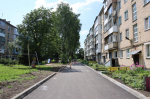По программе «Наш район» благоустроена придомовая территория в микрорайоне Сокольники