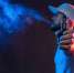 Vaping e-liquid from an electronic cigarette - ЗА Новомосковск