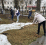 Новомосковцев вывели на субботник - ИА Новомосковск Сегодня